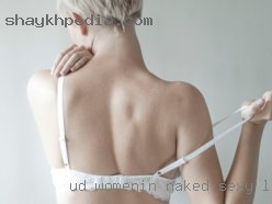 Ud womenin naked sexy lingerie.